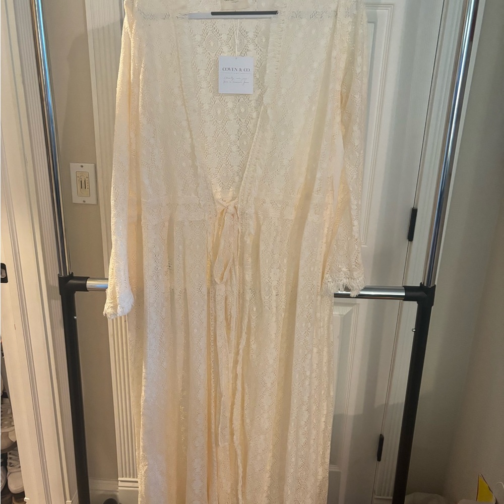 Coven & Co. “Pirate Queen” Boho Wrap style Maxi dress